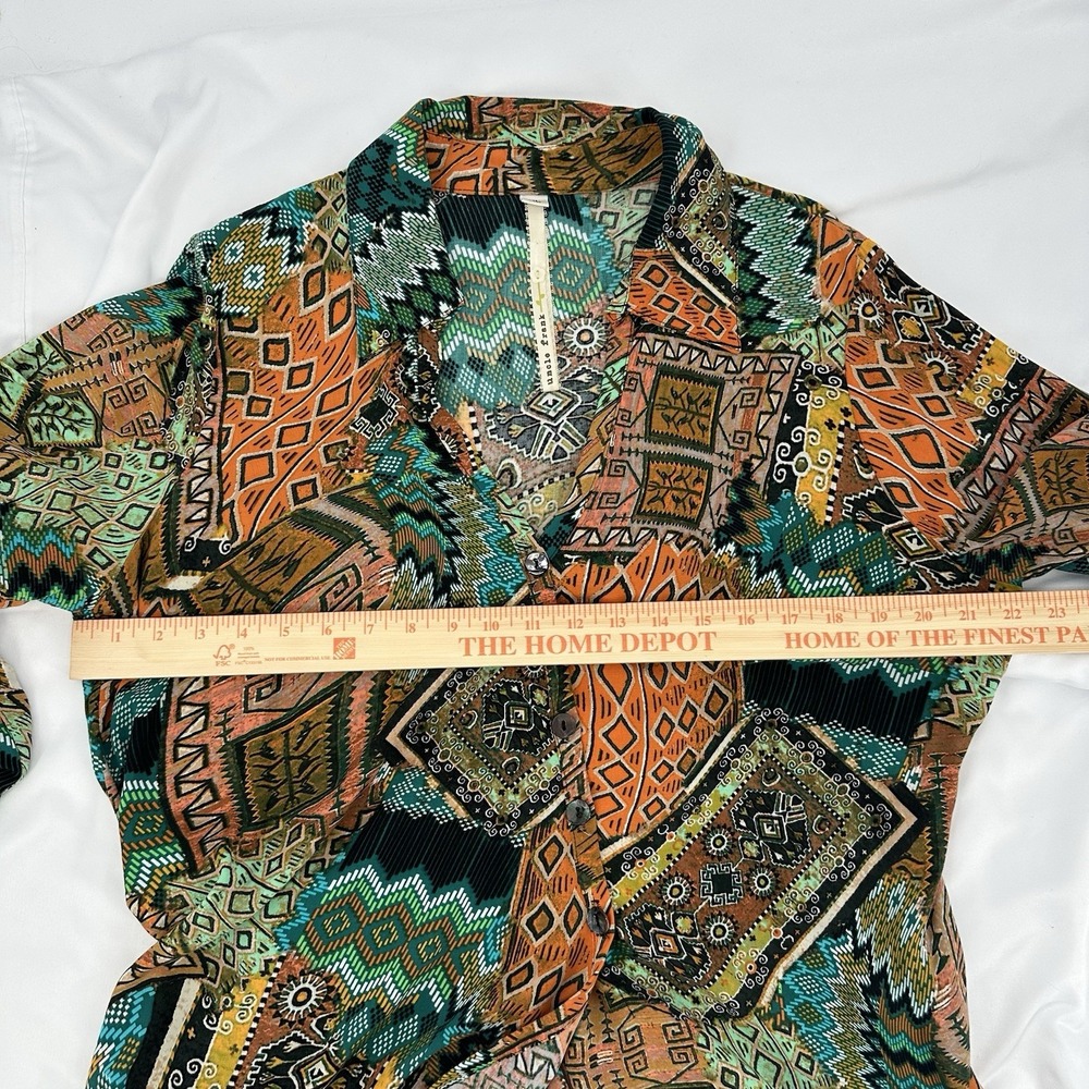 Uncle Frank Multicolor Geometric Tunic - Picture 7 of 7